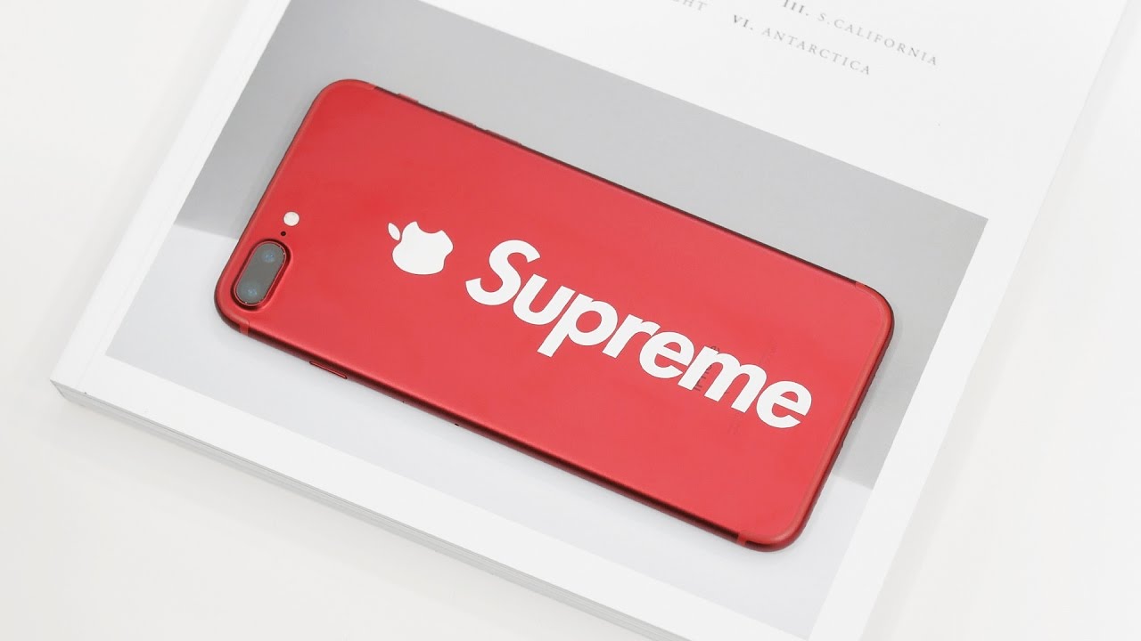 Red Apple Iphone 7 Plus Supreme Edition Youtube