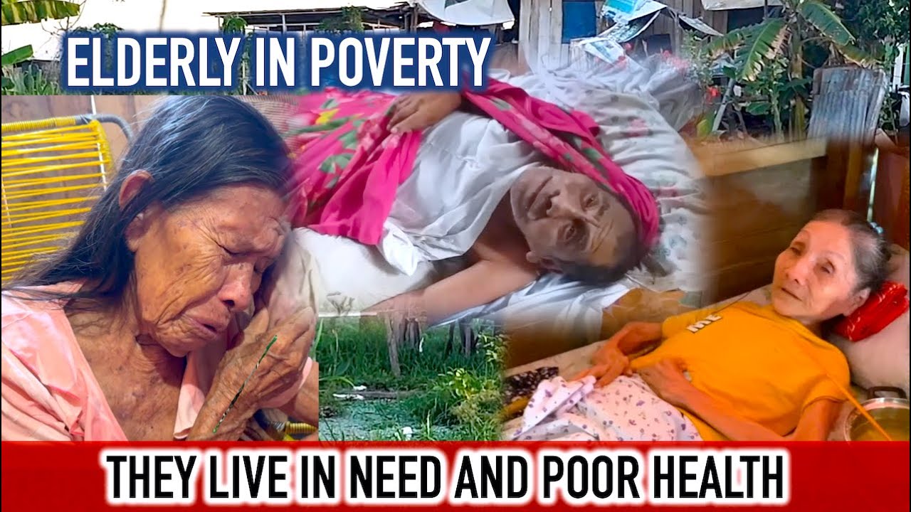 Very sick elderly people in extreme poverty and abandonment survive in the Amazon jungle