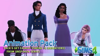 Sims 4 Animations | Staring Looking Animations | Pack 5