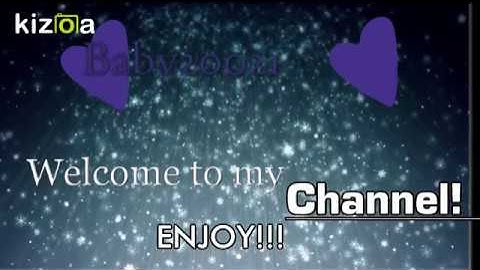 Kizoa Movie - Video - Slideshow Maker: Welcome to my channel ( Intro )