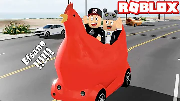 Tavuk Arabası Aldık!! Acayip Hızlı Gidiyor - Panda ile Roblox Pacifico 2