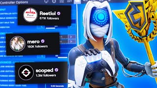 Trying The BEST Pro Controller Players Settings in Season 8! (ft. Reet, Scoped, and Mero)