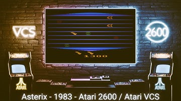 Asterix - 1983 - Atari 2600 ( Atari VCS )