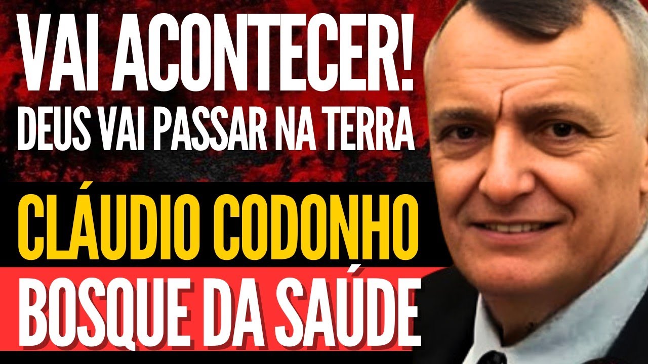 CCB: DEUS vai passar na TERRA, se prepare! VAI ACONTECER! Bosque da Saude Anc. Cláudio Codonho