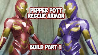 Pepper Pott Rescue Armor How to Build Part 1