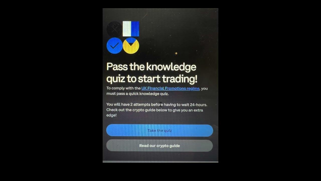 How to pass UK Coinbase quiz part 2 - more questions answered - YouTube