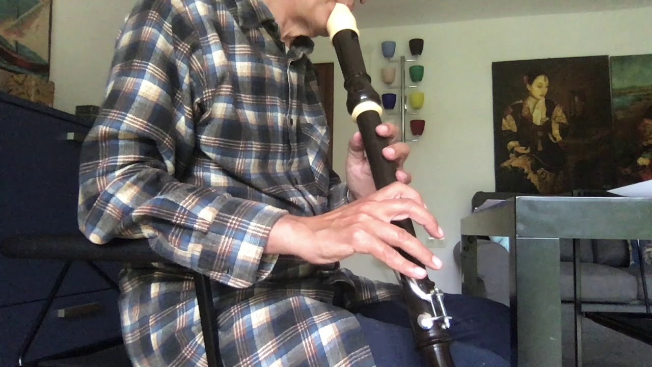 Blues scales and riffs and runs with recorder - YouTube