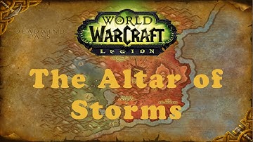 World of Warcraft Quest: The Altar of Storms (Alliance)