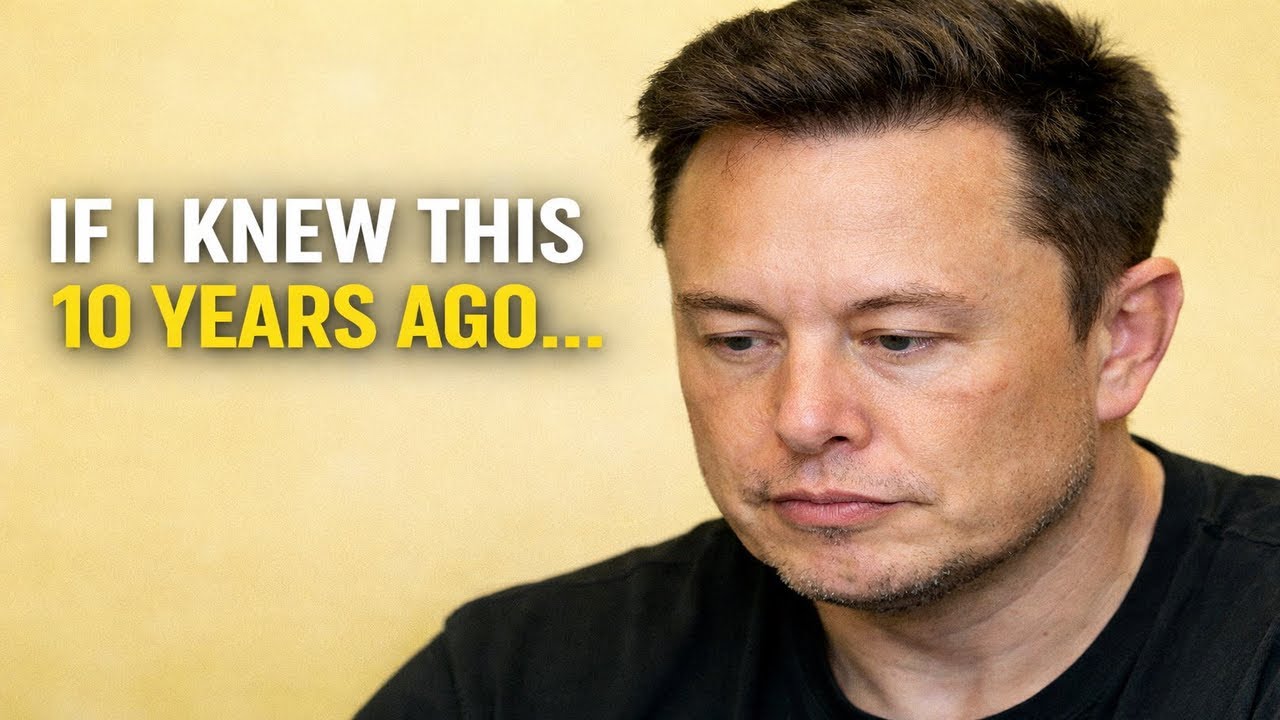 If I Knew This 10 Years Ago… – Elon Musk’s Honest Life Advice