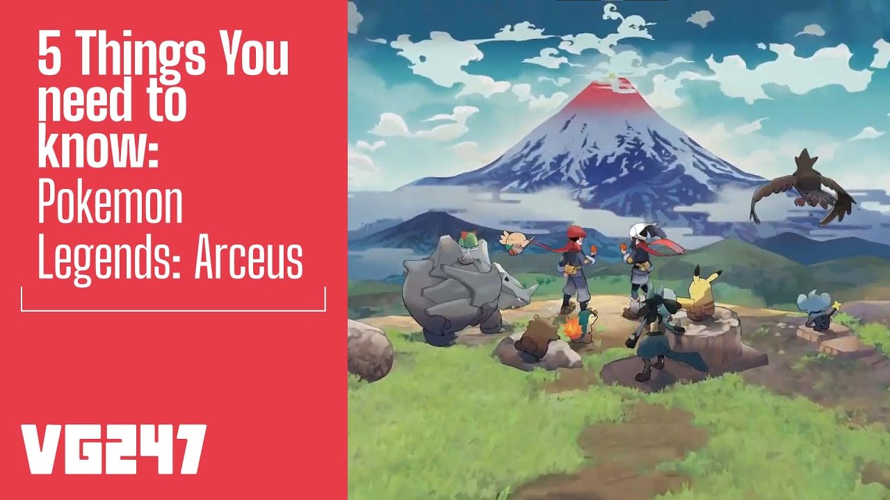 Pokémon Legends Arceus' brings the spirit of 'Breath of the Wild