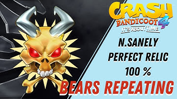 Crash Bandicoot 4  - Bears Repeating Perfect Relic 100% - All Gems