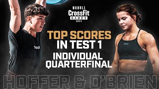 Mal O’Brien & Victor Hoffer Set the Fastest Time in Individual Quarterfinal Test 1