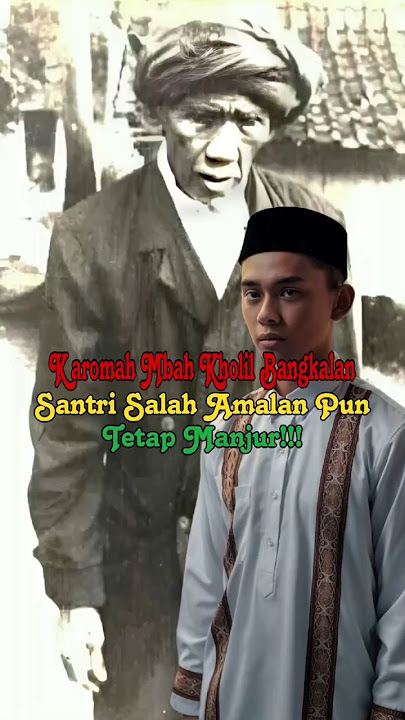 Karomah Mbah Kholil Bangkalan Santri Salah Amalan Pun Manjur #faktabray #mbahkholilbangkalan #shorts