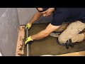 Dry Pack Mortar for Shower: Tile Coach Episode 27