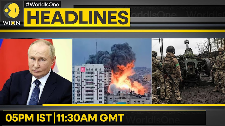 Israel: Hit Hezbollah On Syria Border | US Announces New Weapons For Kyiv | WION Headlines