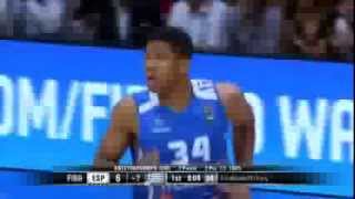 EuroBasket 2015, Quarterfinals;  Greece- Spain