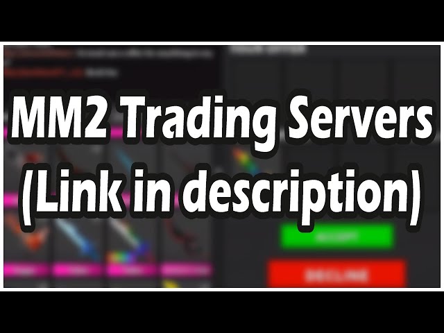 mm2 trading even tho not in server｜TikTok Search