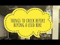 Things to check before buying used road bike