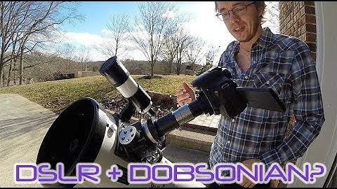 HOW TO Attach DSLR to Dobsonian