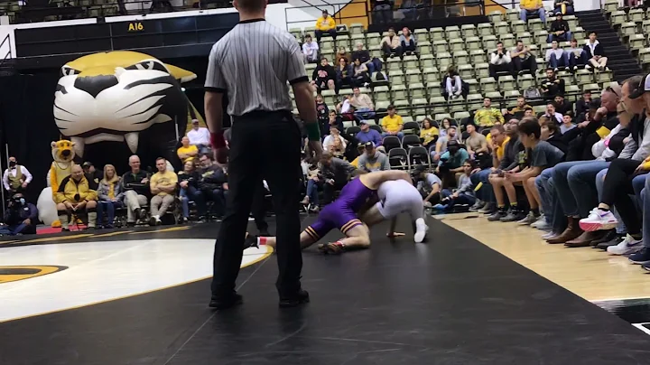 Cael Happel (UNI) vs Allan Hart (Missouri)