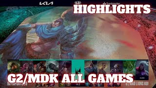 G2 vs MDK - ALL GAMES (bo5) Highlights | Grand Finals LEC Winter 2024 | G2 Esports vs Mad Lions KOI