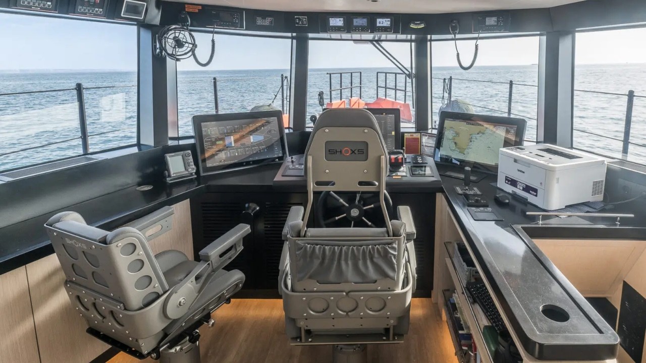 INSIDE the Ingenious Hull Design and High-Tech Helm of Explorer Yacht ‘Vanguard'