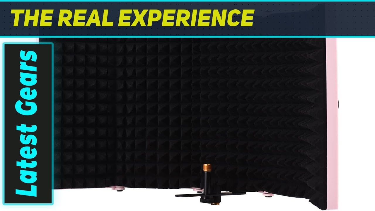 Лучший 5-дверный профессиональный студийный микрофонный изолирующий экран для кристально чистого ...