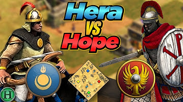 Mongols vs Romans | 1v1 Arabia | vs Hope | AoE2