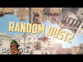 Competitive Dust2 but the Spawns & Bombsites are Random