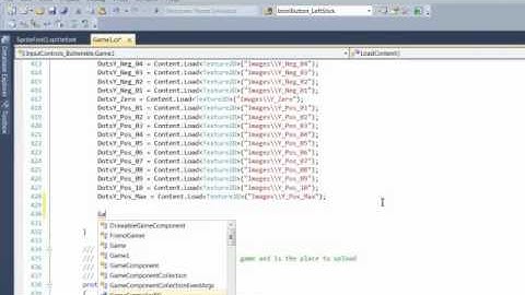 XNA 4 Course I Ch 10 03 Add a Background