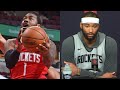 John Wall & Demarcus Cousins Look Great in Rockets Debut