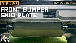 2021-2026 Bronco Front Bumper Skid Plate Review & Install