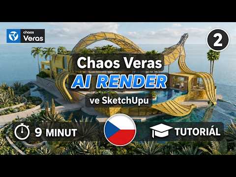 Cover: Chaos Veras AI render ve SketchUpu - 2. díl
