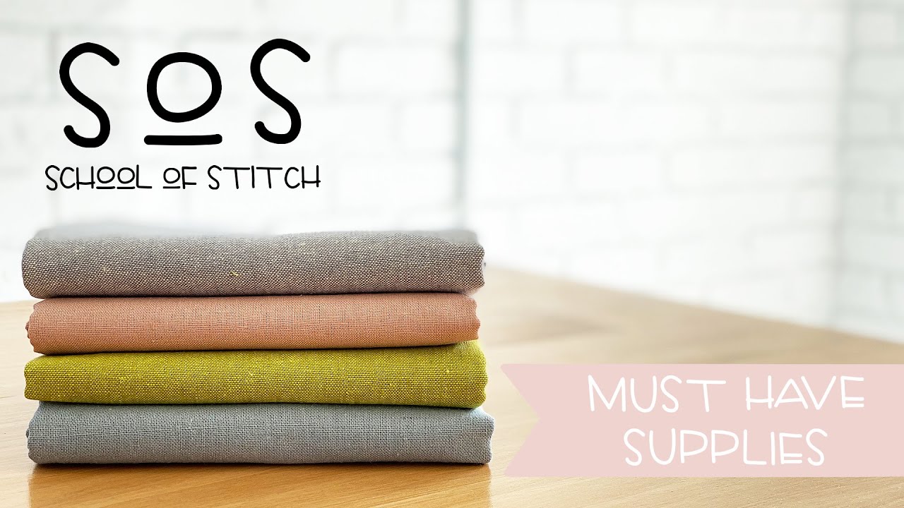 SoS Ep 1 Must Have Stitching Supplies Tutorial YouTube