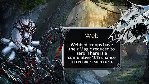 Gems of War Tiny Tutorial: The Effect of Webbing