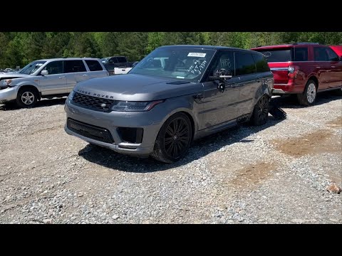 Copart Walk Around + CHEAP Range Rover Sport!