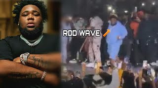 Rod Wave Falls Through Stage At His Concert!