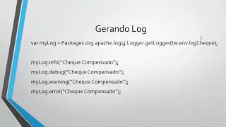 Tutorial BPM: Uso do Log4J com BPMN