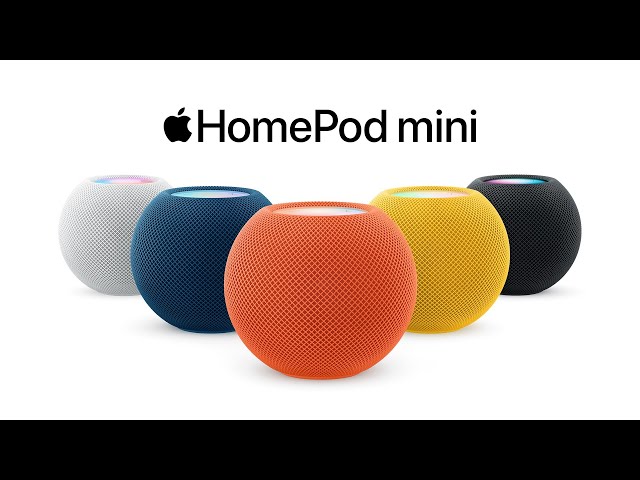 Apple's new HomePod mini colours are available now