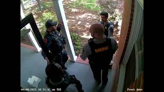Wake County Sheriff's Office Entry Into the Briggs Home - Raw Surveillance