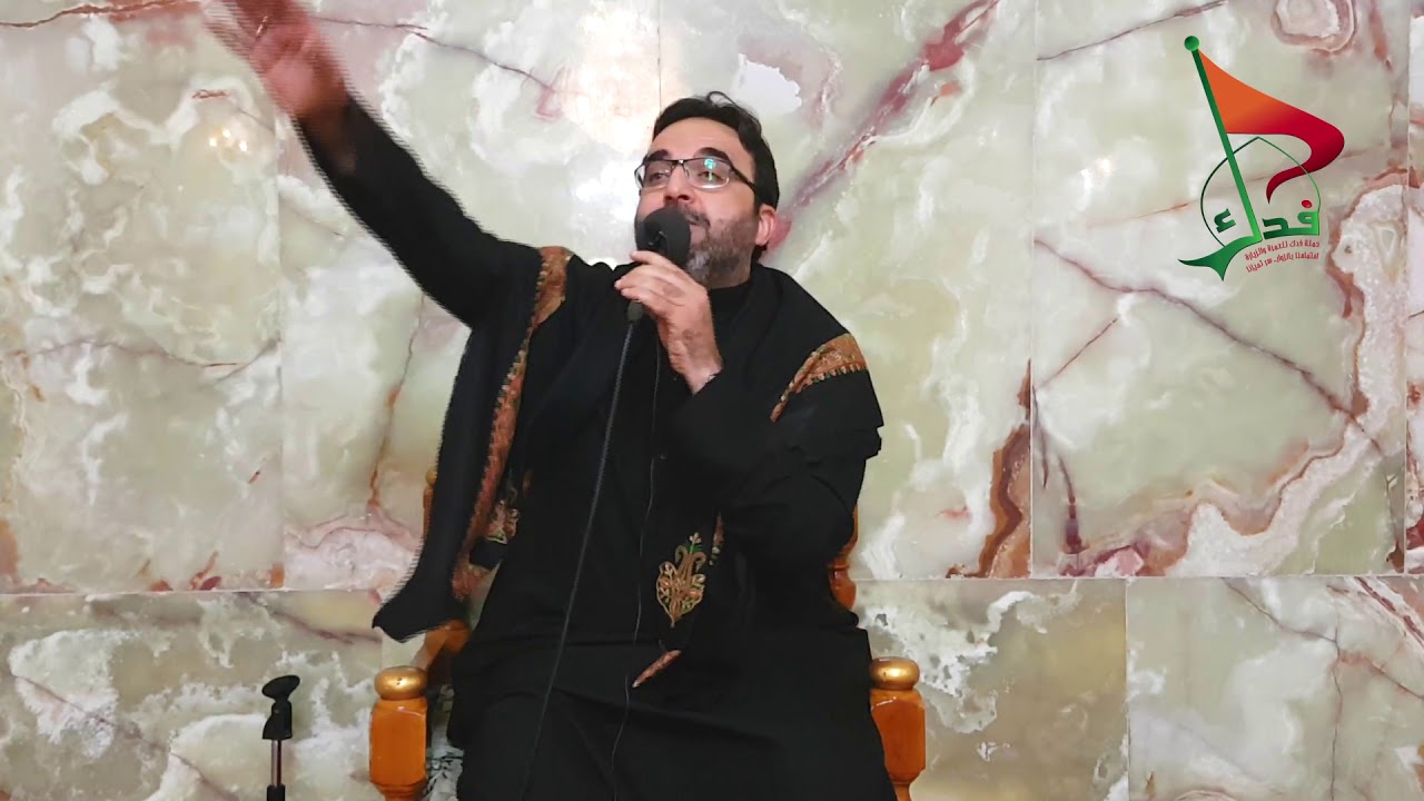 حملة فدك نعي 2 الرادود الحسيني ملا احمد الباوي في حرم  امير المؤمنين رحلة عرفة 2017