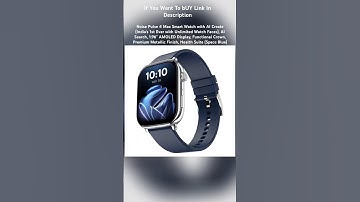 Noise Pulse 4 Max Smart Watch.