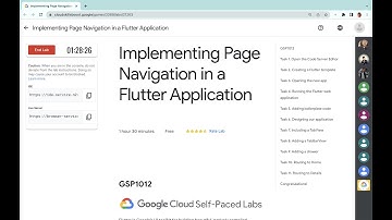 Implementing Page Navigation in a Flutter Application || #qwiklabs || #GSP1012 || #CloudwaliDiwali