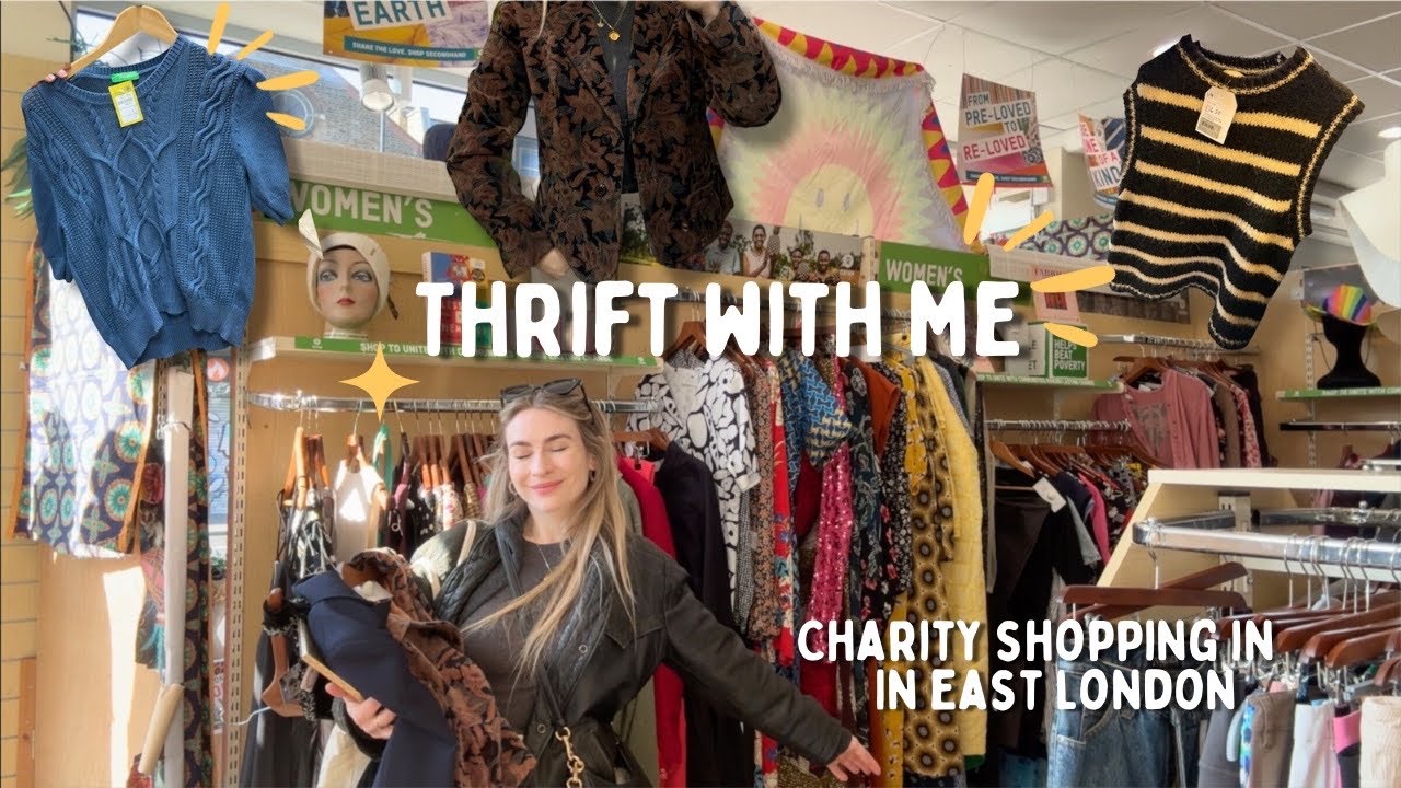 Come Charity Shopping in East London With Me | Vlog + Haul