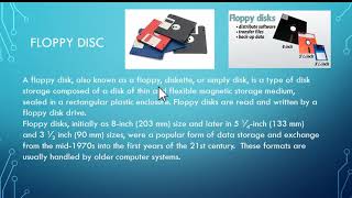 COMPUTER BASICS TUTORIAL WITH POWER POINT-SECONDARY STORAGE DEVICES-FOR STUDENTS AND TEACHERS
