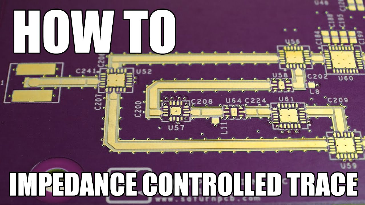 SDG #154 How to do controlled impedance traces on your PCB