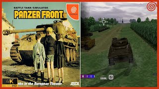 DC First Look [127] | Panzer Front (JP) (1999) | 4K 2160