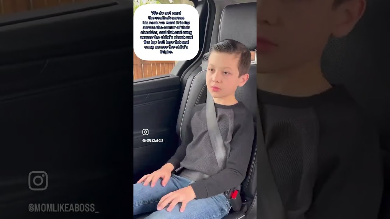 When To Transition Your Child A Booster SEAT Momhacks Momlikeaboss Boosterseat Childsafety