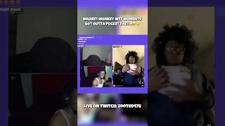 MONKEY APP WILDEST WTF MOMENTS GOT OUTTA POCKET FAST…😭 #monkeyapp #trolling #twitchclip #streamer