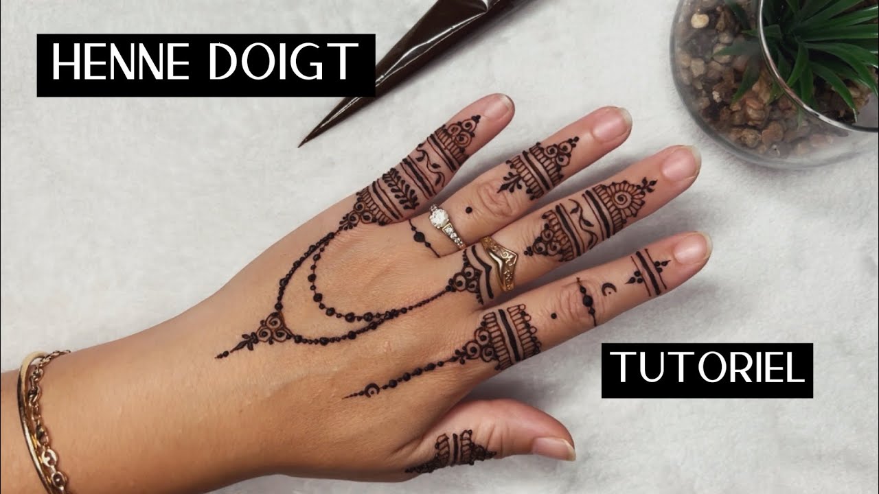Tuto Henné Simple sur les Doigt 👌🏼 Modèle 9 Facile a reproduire YouTube Tuto Henné Simple sur les Doigt 👌🏼 Modèle 9 Facile a reproduire YouTube